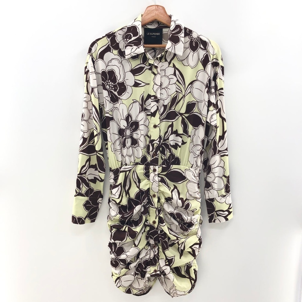 Le Superbe Rose Garden Dress in Mint Chip
